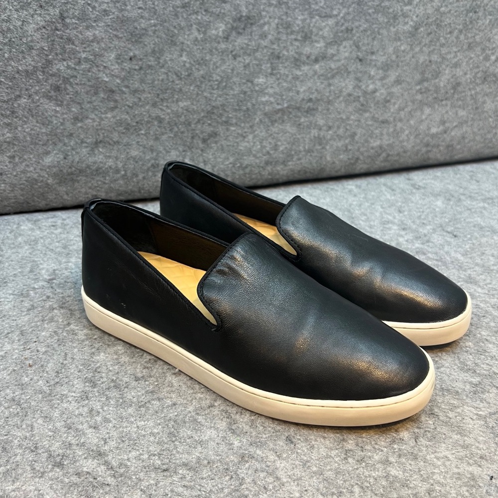 Birdies The Starling Loafer Slip On Black Leather Comfort Shoes 7.5